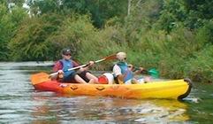 Canoé cayak sur l'Epte